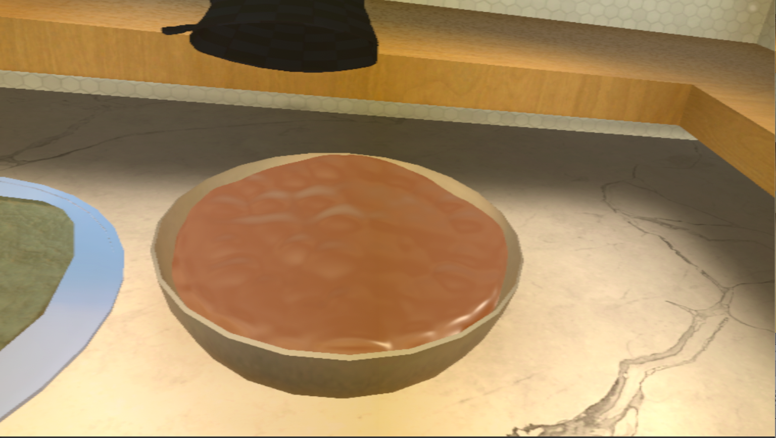 VR Pizza Making Simulator: Sauce Simulation